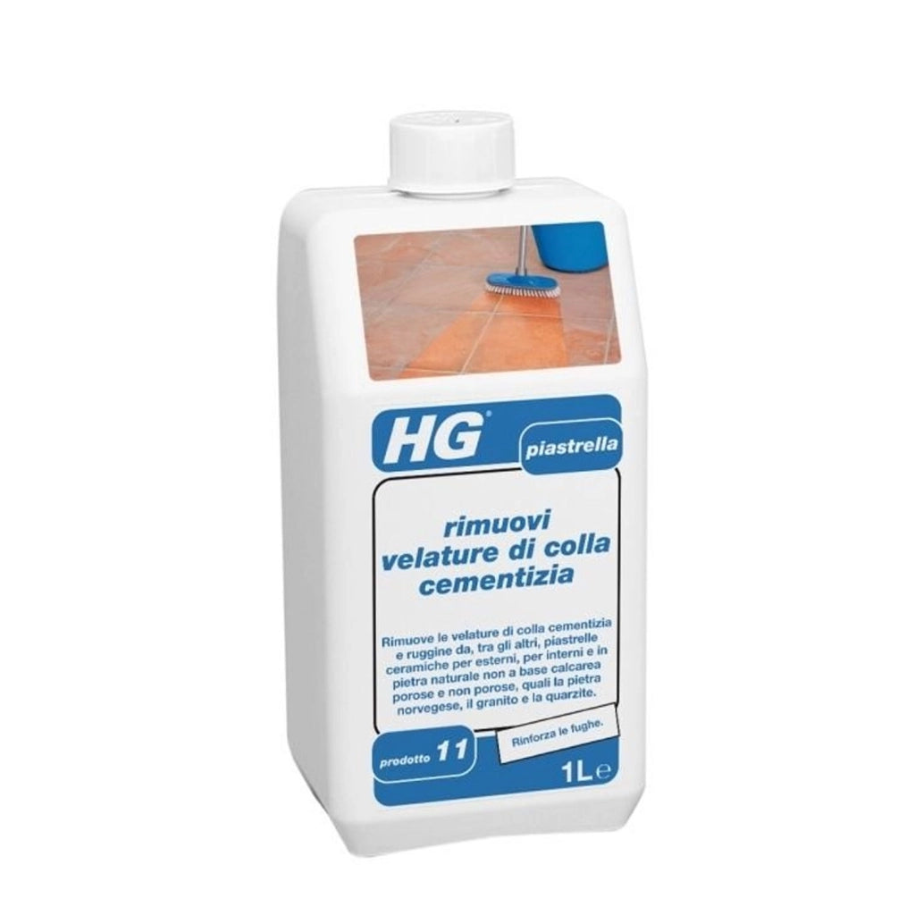 HG rimuovi velature di colla cementizia 1 LT