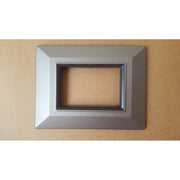 Trade Shop - Placca Placchetta Placchette Compatibili Per Serie Axolute Bticino Colorate Sq - Cromo -7 Fori     -