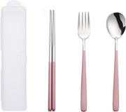 Set di Cucina in Acciaio Inossidabile - Set di Cucina Cucchiaio Cucchiaio di Cottura Forchetta - Resistentente alla Lavastoviglie - Facile da Pulire - Scuola di Cucina Casalinga