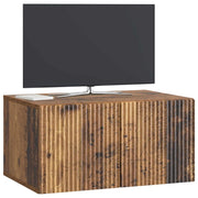 Mobile TV da Muro | Armadietto TV | Mobile Porta TV Legno antico 59,5 x 41 x 30 cm