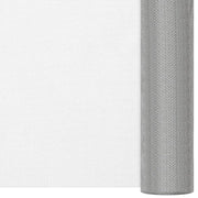 Recinzione in Rete in Acciaio Inossidabile 60x2000 cm Argento 150891