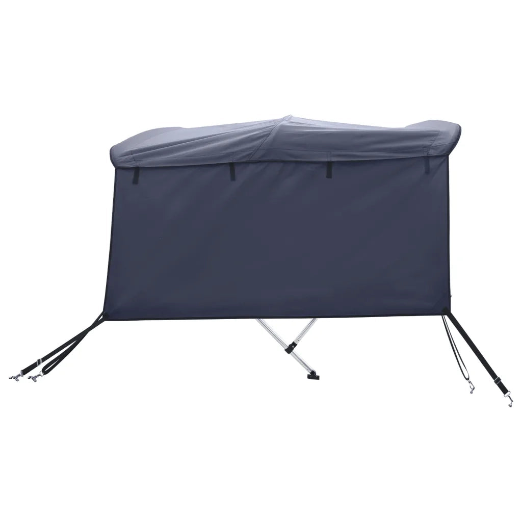 Bimini di Prua con Pareti Laterali 3 Archi 183x(170-182)x137cm 94820