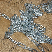 Catena zincata a maglie allungate 7mm lunghezza 100m Breckner Germany