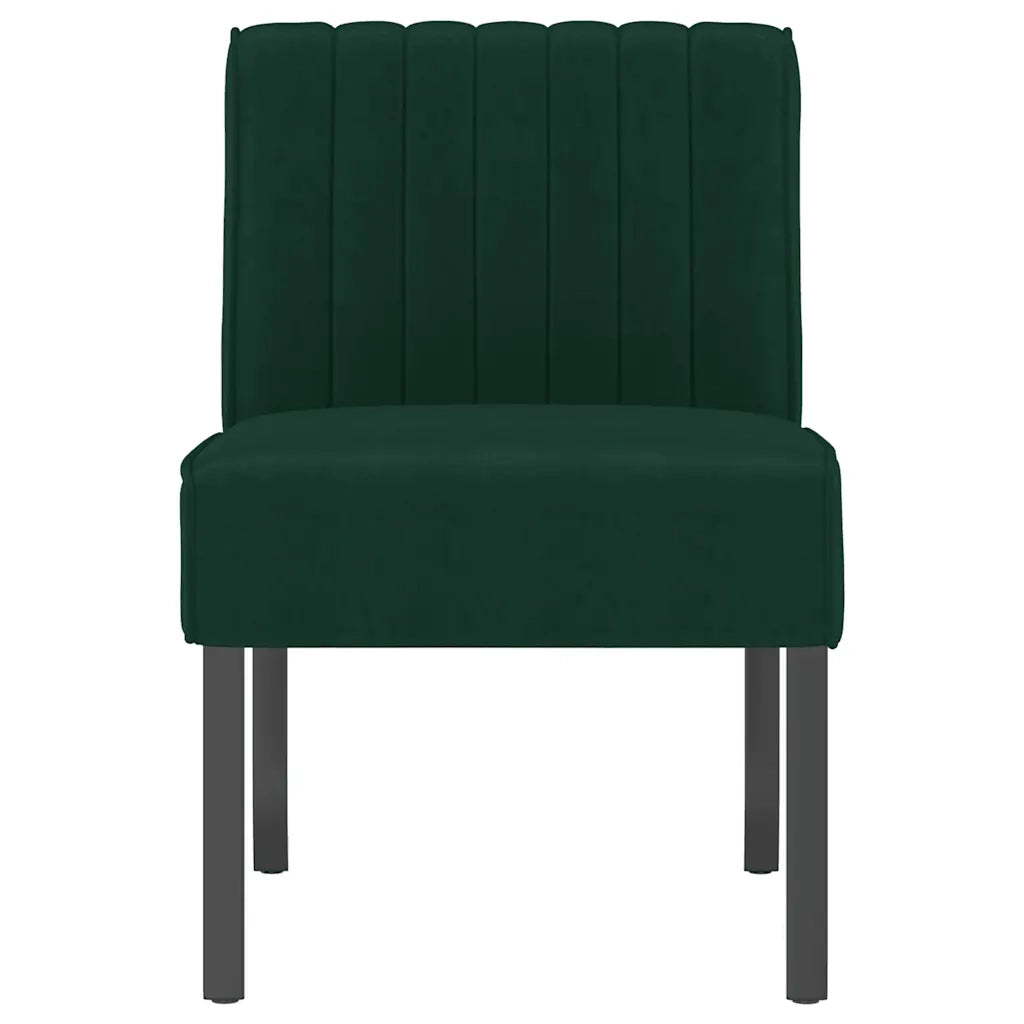 Sedia Pantofola Verde Scuro in Vellutocod mxl 70625