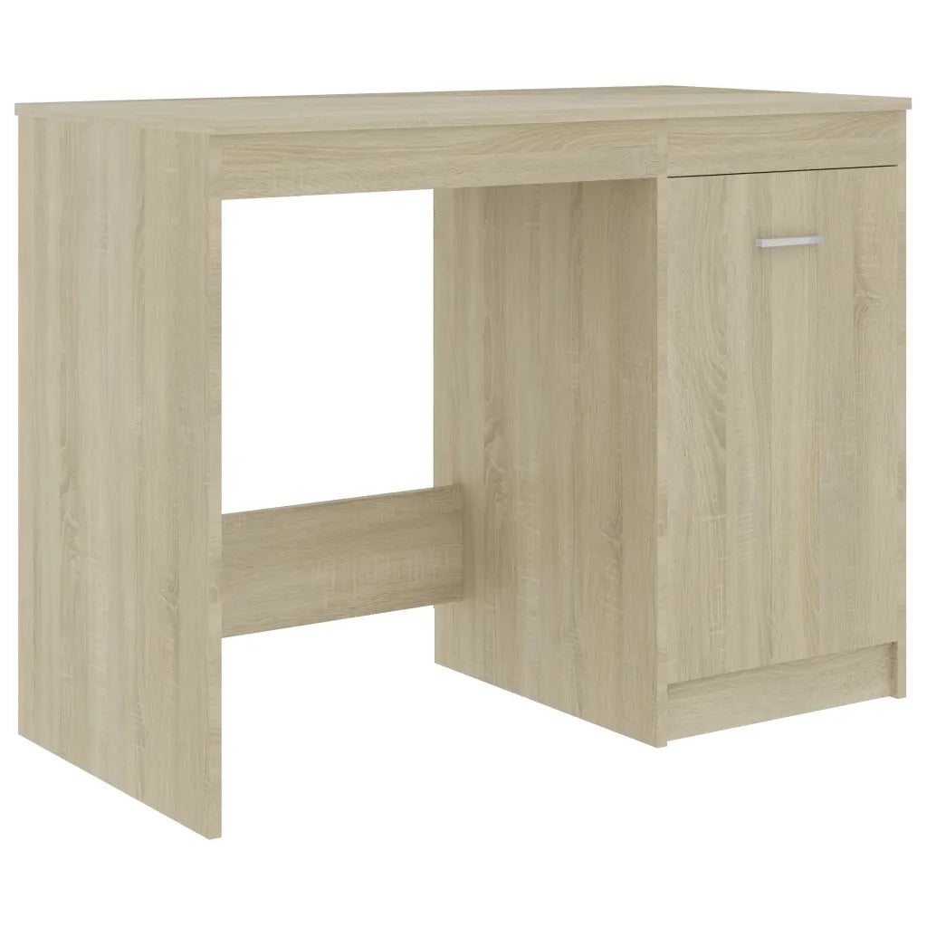 Scrivania Rovere Sonoma 100x50x76 cm in Legno Multistrato 801799