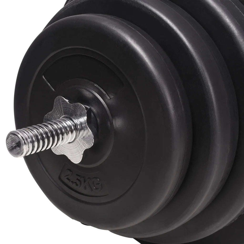 Panca Multifunzione con Bilanciere e Set di Manubri 120 kg 275377