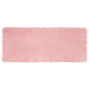 Tappeto in finta TAFALLA | Tappeto del soggiorno Rosa 80 x 200 cm Poliestere