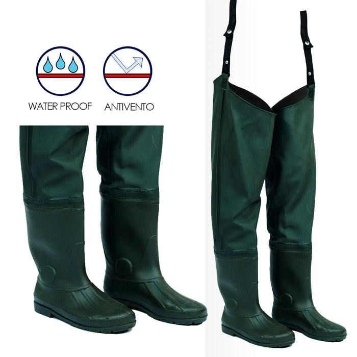 Stivale tuttacoscia in pvc gommato n 38