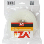 FILO NYOFIL + MORSETTI SELF - NYLON BIANCO MM 4 MT 10 + 2 MORSETTI- 4 confezioni