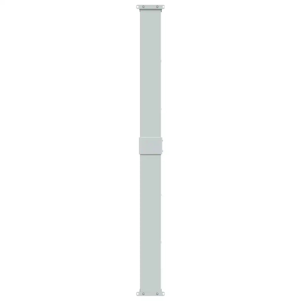 Tenda Laterale Retrattile per Patio 170x300 cm Grigio 48368