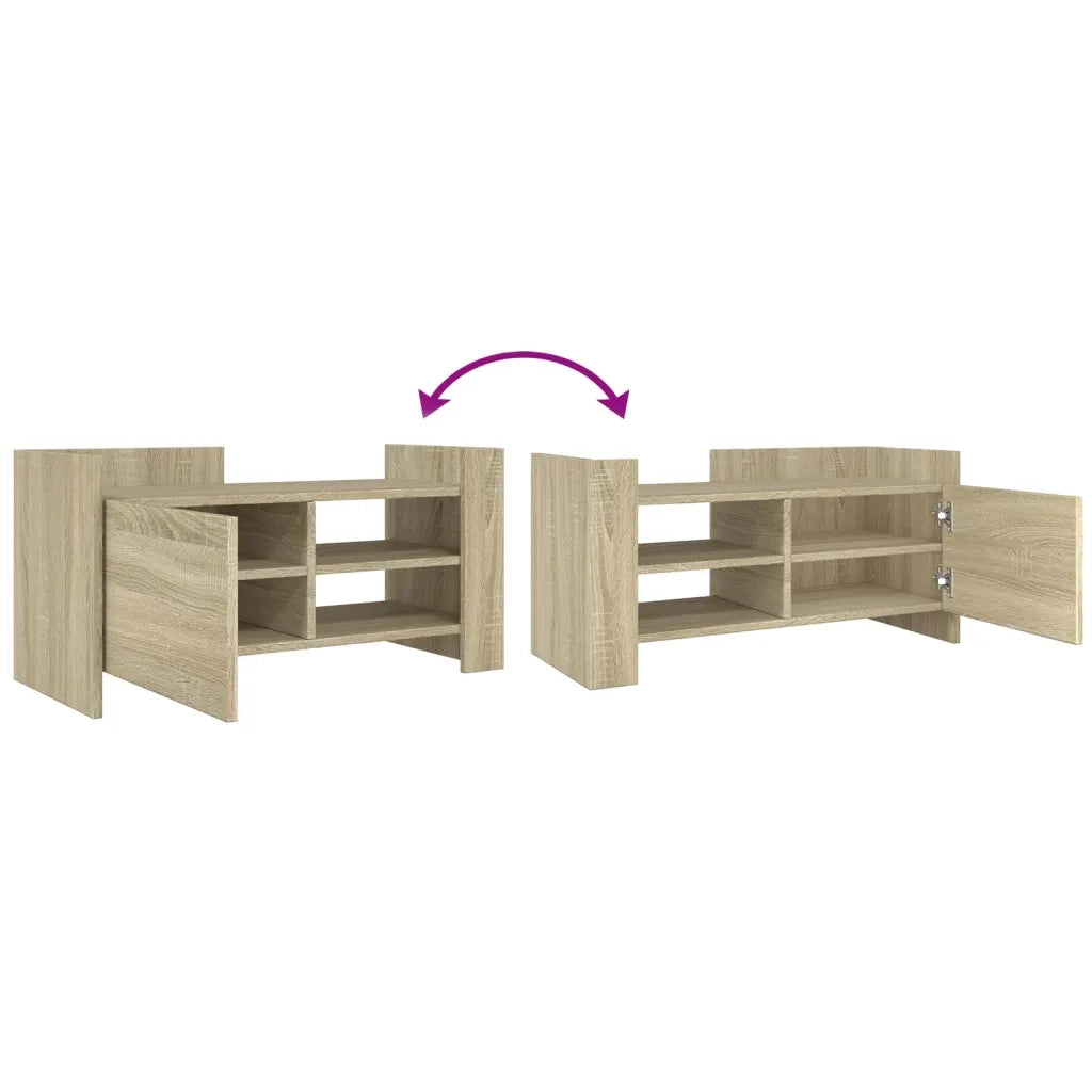 Mobile TV | Armadietto TV | Mobile Porta TV Rovere Sonoma 80x35x40 cm in Legno Multistrato