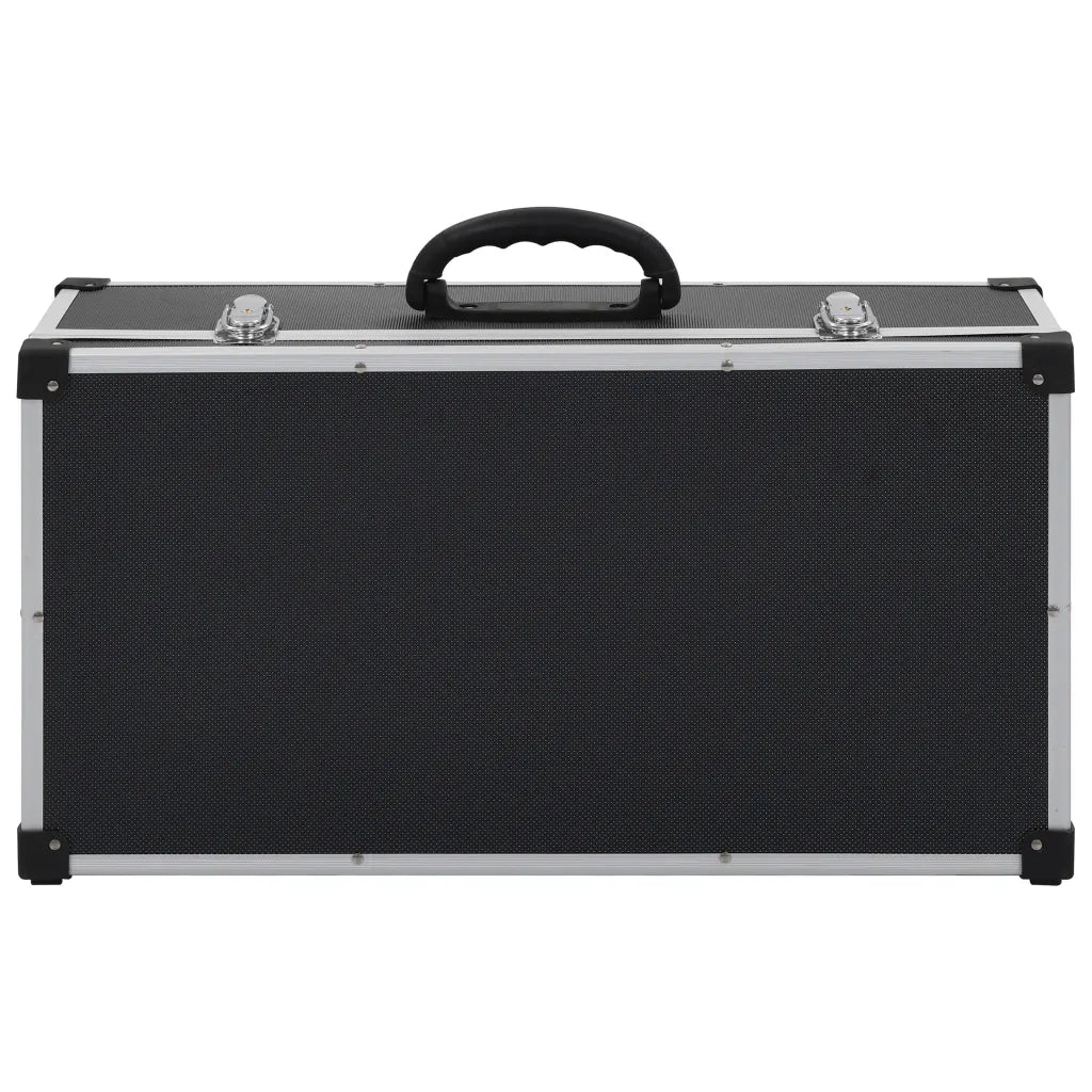 Custodia CD per 80 CD in Alluminio ABS Nero