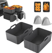 Accessori in silicio per forni a ventilazione - 4 set per cucinare in salute