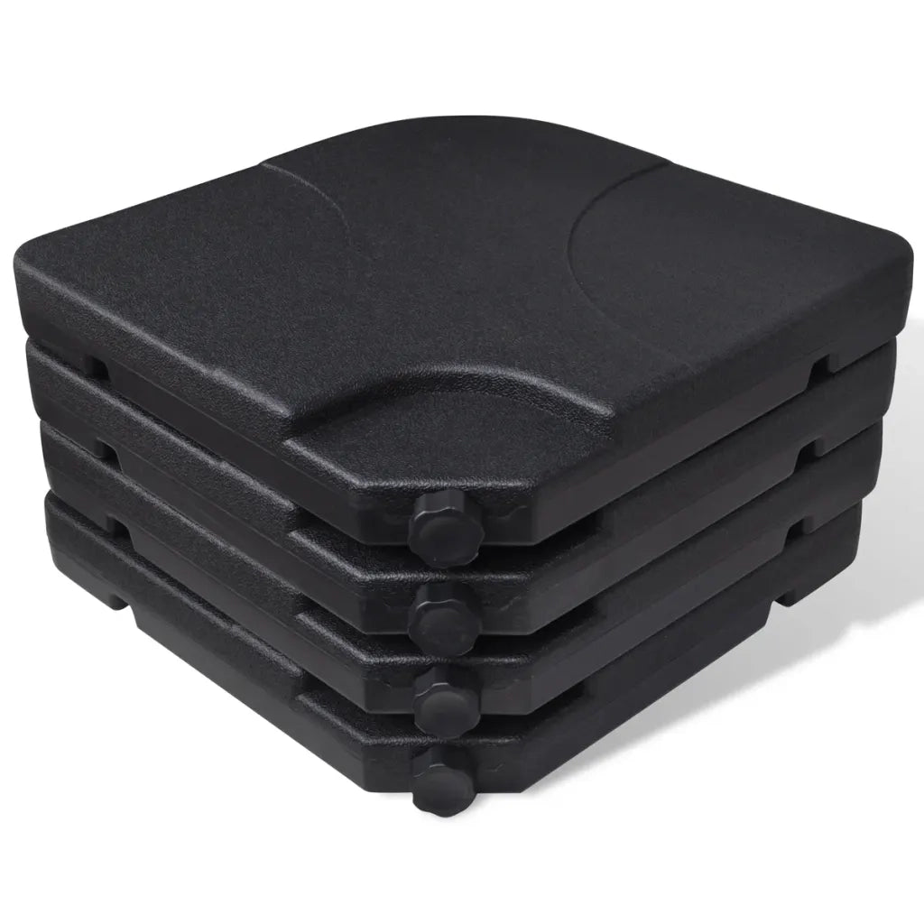 Ombrellone da Giardino in Alluminio con Base Portatile Verde 271717