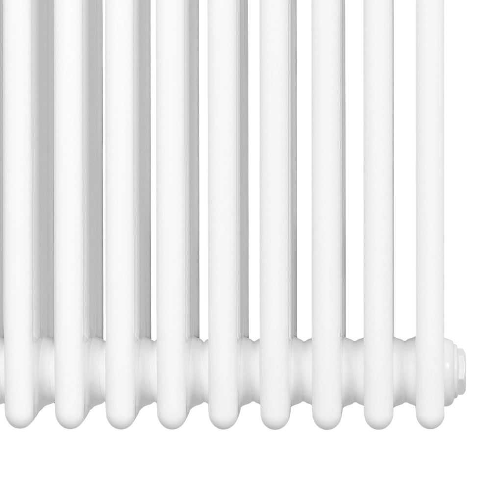 Radiatore Tradizionale 4 Colonne Verticale Riscaldamento Bianco 1800x380 mm