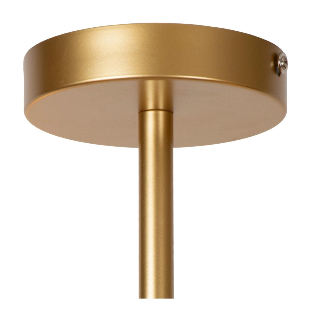 Plafoniera loft Lester oro opaco metallo 6xE27 Lucide