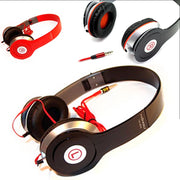 Trade Shop - Cuffie Auricolari Hanizu Hz-100 Stereo Hd Smartphone Pc Mp3 Cd Extra Bass -