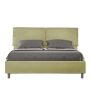 Letto imbottito Matrimoniale 160x200 cm Sleeper - Senza rete,Microfibra,Tè verde