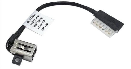 Verricambio DC Jack per Inspiron 15 3511/3515 - Vostro 14 3420/3430 - Jack di alimentazione - Pacco sicuro - Protezione EPE - Entrata di alimentazione