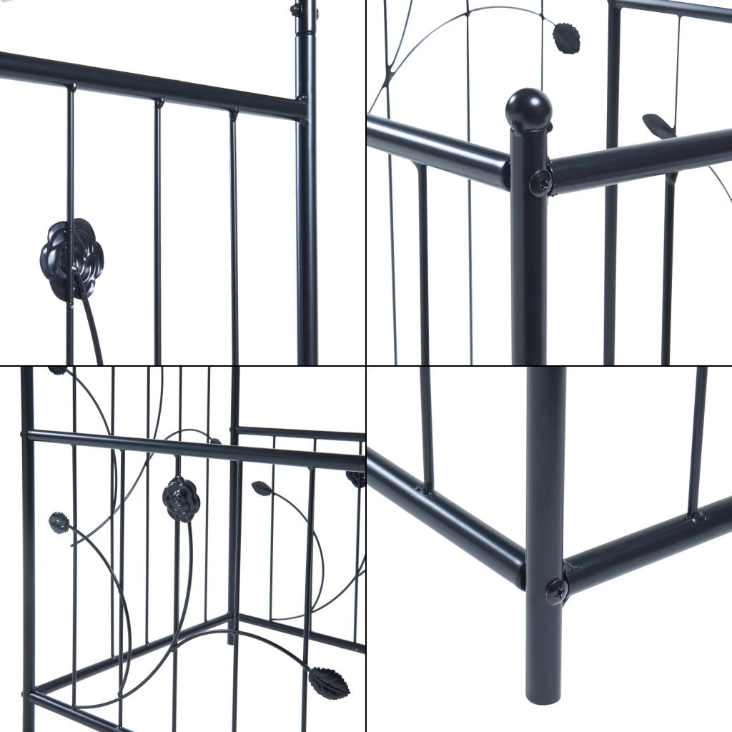 Pergola Arcuata Barisciano con Recinti per Piantare - Nero casa.pro