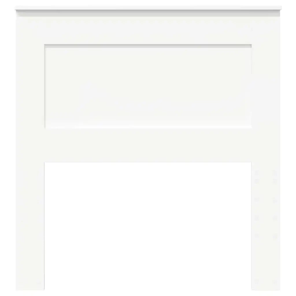 Testiera-Testata-Testiera Decorativa Bianco 80 cm Legno multistrato 101336