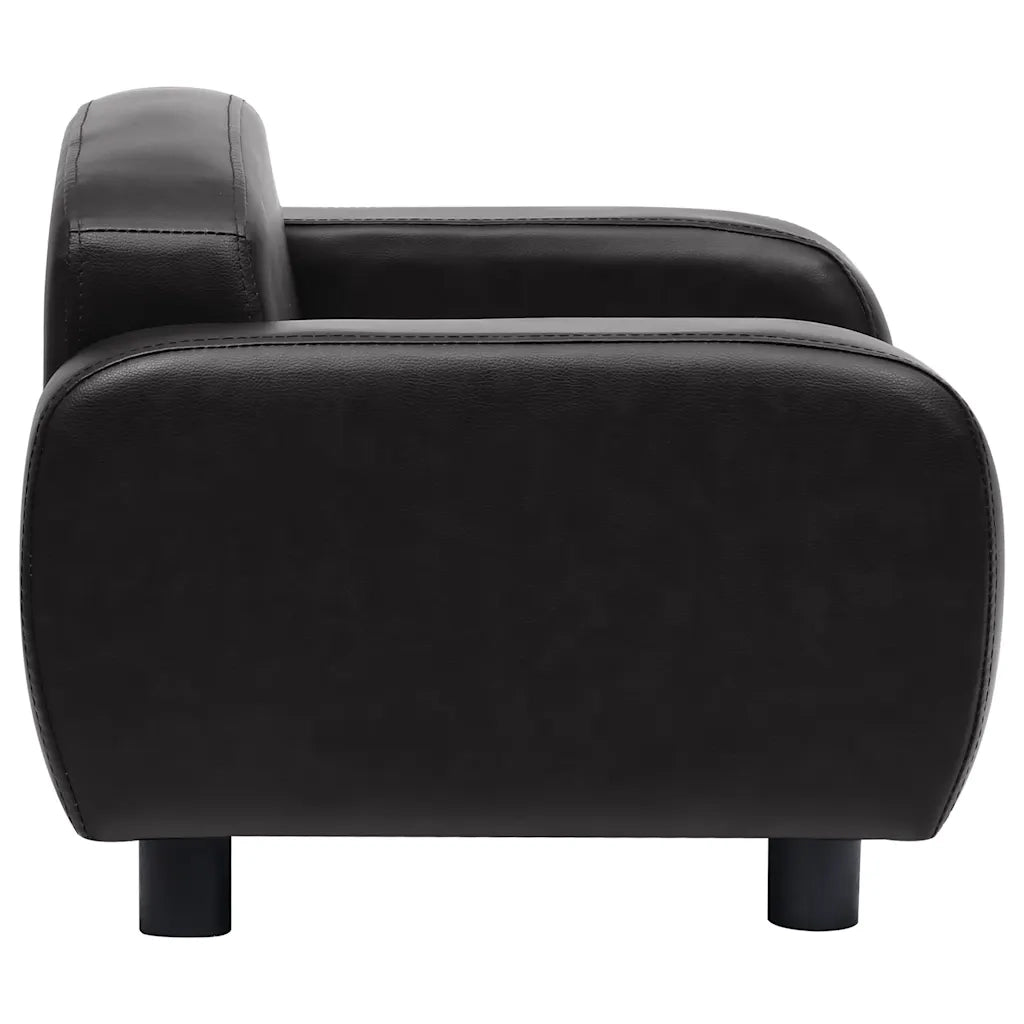 Divano per Cani Nero 80x50x40 cm in Similpelle CFW7735538