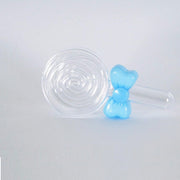 Trade Shop - Set 12 Pezzi Bomboniera Bomboniere Lecca Lecca Fiocco Azzurro Scatolina Confetti -