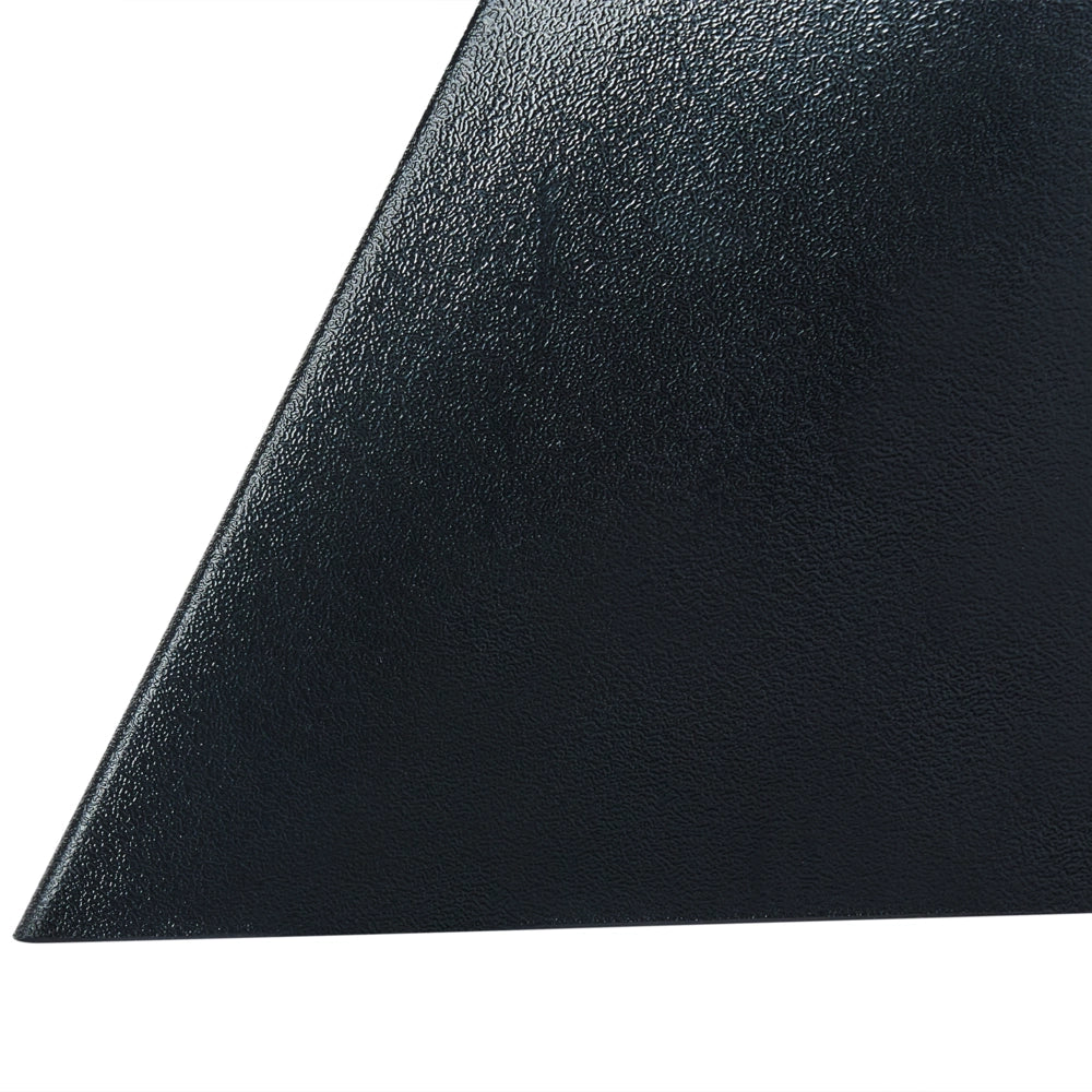 Tavolino in plastica tringolare nero soggiorno elegante