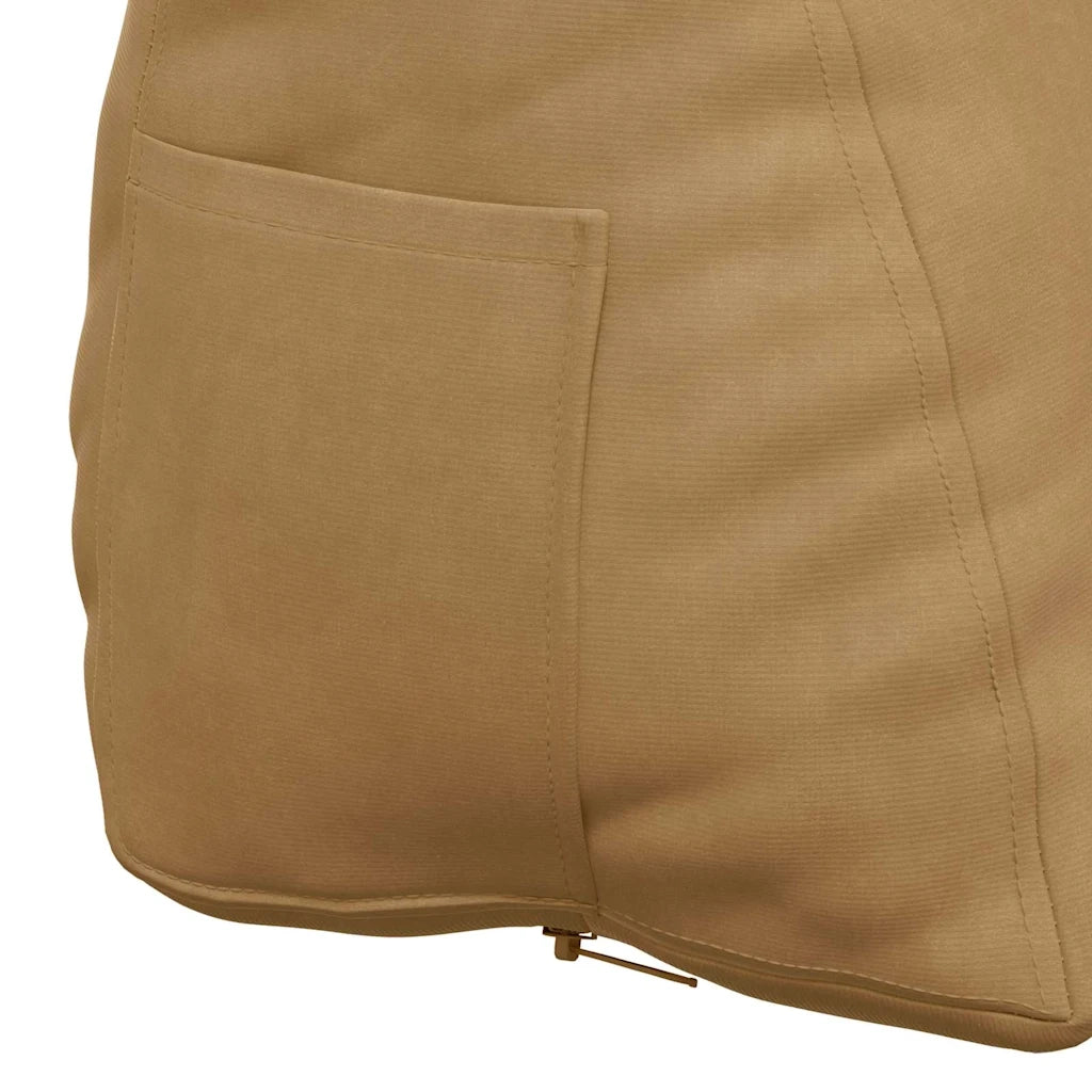 Cuscino per Schiena Marrone 45 x 20 x 35 cm Tessuto in Cords