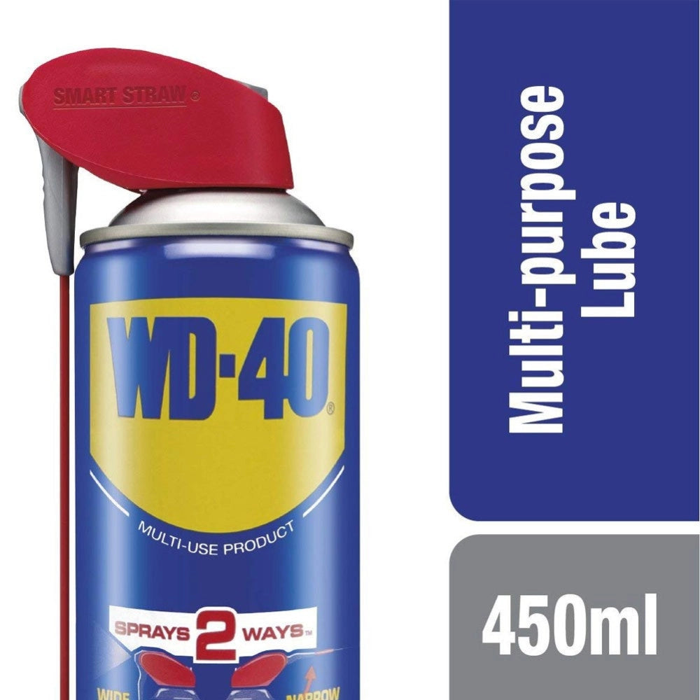 Trade Shop - Spray Lubrificante Multifunzione Wd40 Sbloccante Pulitore 450ml Smart Wd-40 -
