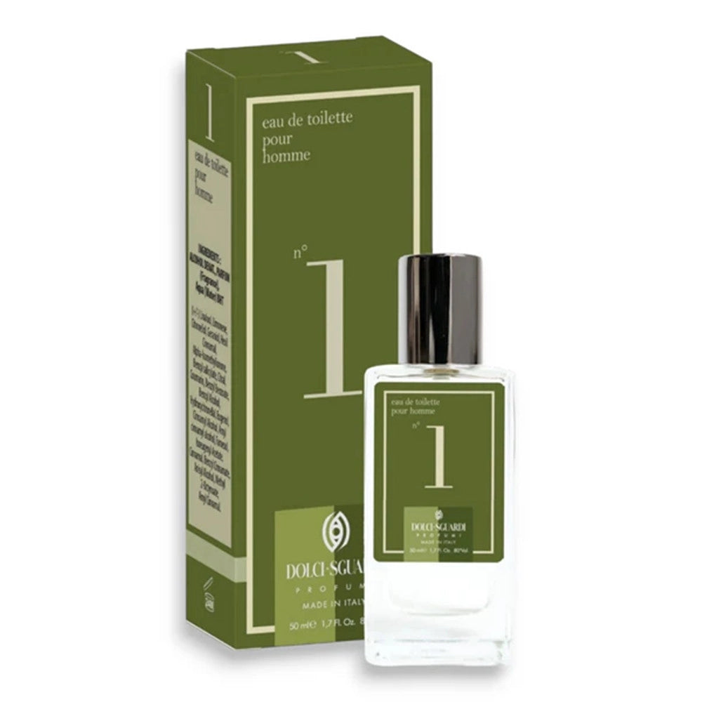 Trade Shop - Profumo Corpo Eau De Toilette Per Uomo N°1 Da 50 Ml Fragranza Fresca Aromatica 005588 -