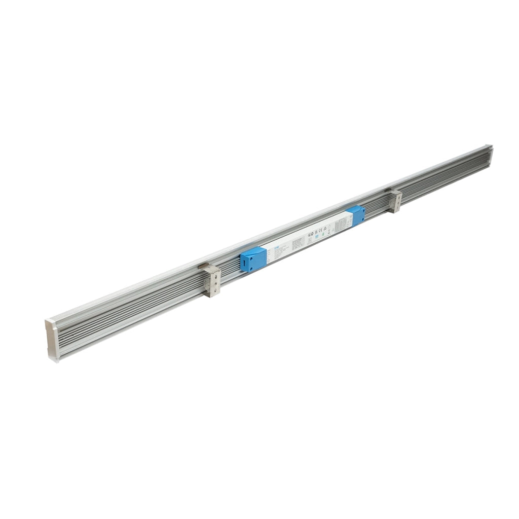 Corpo illuminante LED industriale High-Bay 120W, 220V, 6000K, 16800lm per capannoni, magazzini 1500mm IP44  Breckner Germany