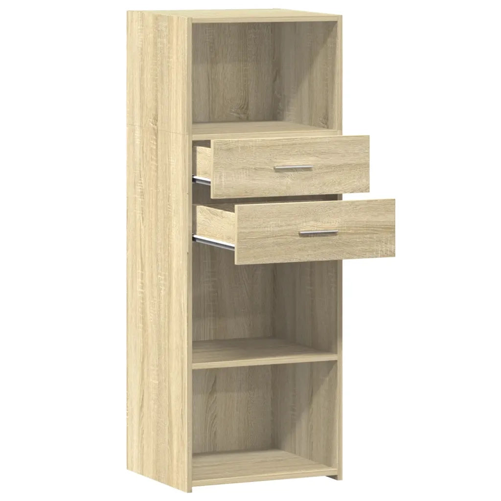 Credenza | Madia | Buffet da pranzo | Armadio da pranzo Rovere Sonoma 45x42,5x124 cm in Legno Multistrato