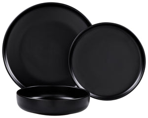 Set 18 piatti Skandik Black