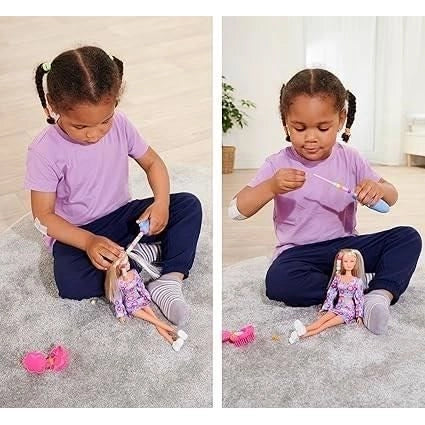 Steffi Love - Bambola Perla - 29 cm - Accessori per capelli per bambola - Dai 3 anni in su