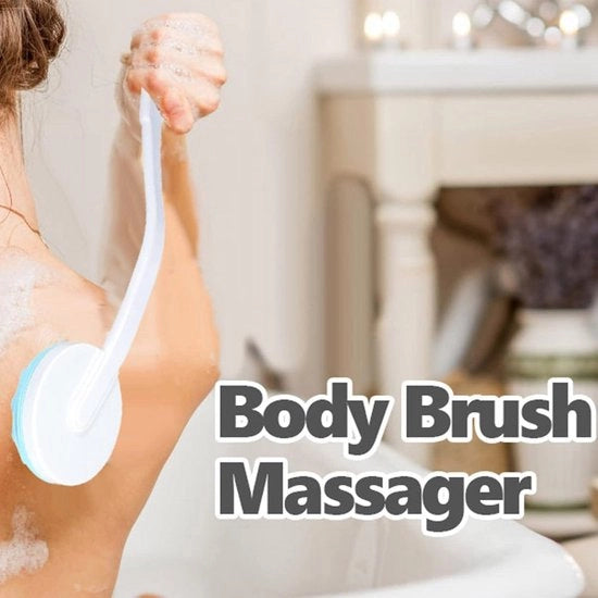 Applicatore di Ruga Easy Touch - Acciaio Lungo per Lotione e Creme - Spazzola per il Corpo, le Gambe, la Schiena e il Petto Massaggiante Strumento di Massaggio