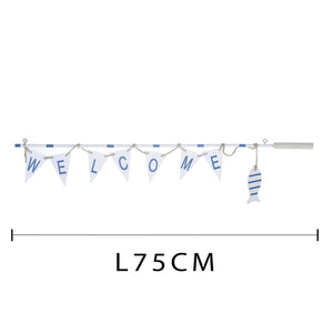 Set 2 Canne da Pesca Misure 75x15x2 cm