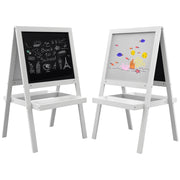 Tavolo da disegno per bambini ¨C zephmum ¨C 2 in 1 lavagna magnetica e gessetti