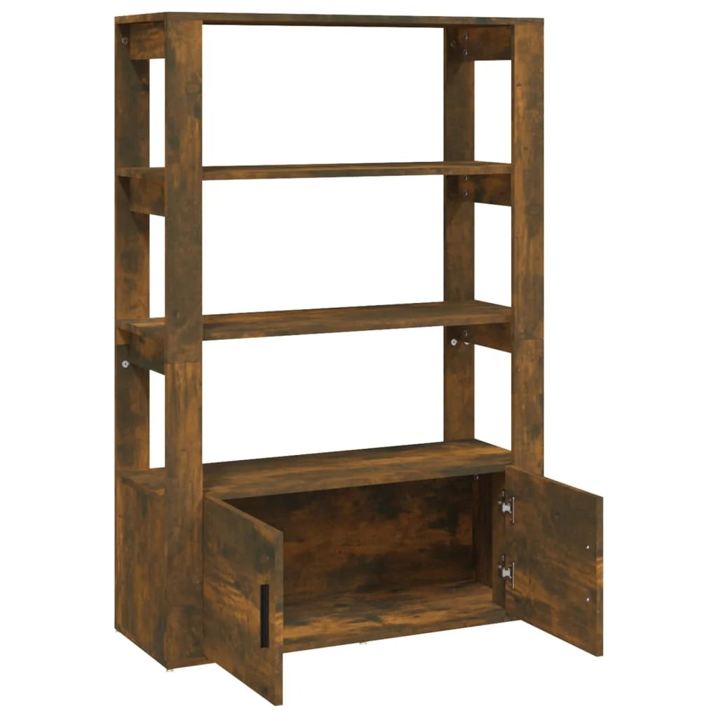 Buffet credenza cassettiera mobiletto mobile contenitore organizer per cucina soggiorno salotto 80 x 30 x 119,5 cm legno ingegnerizzato marrone 02_0031104