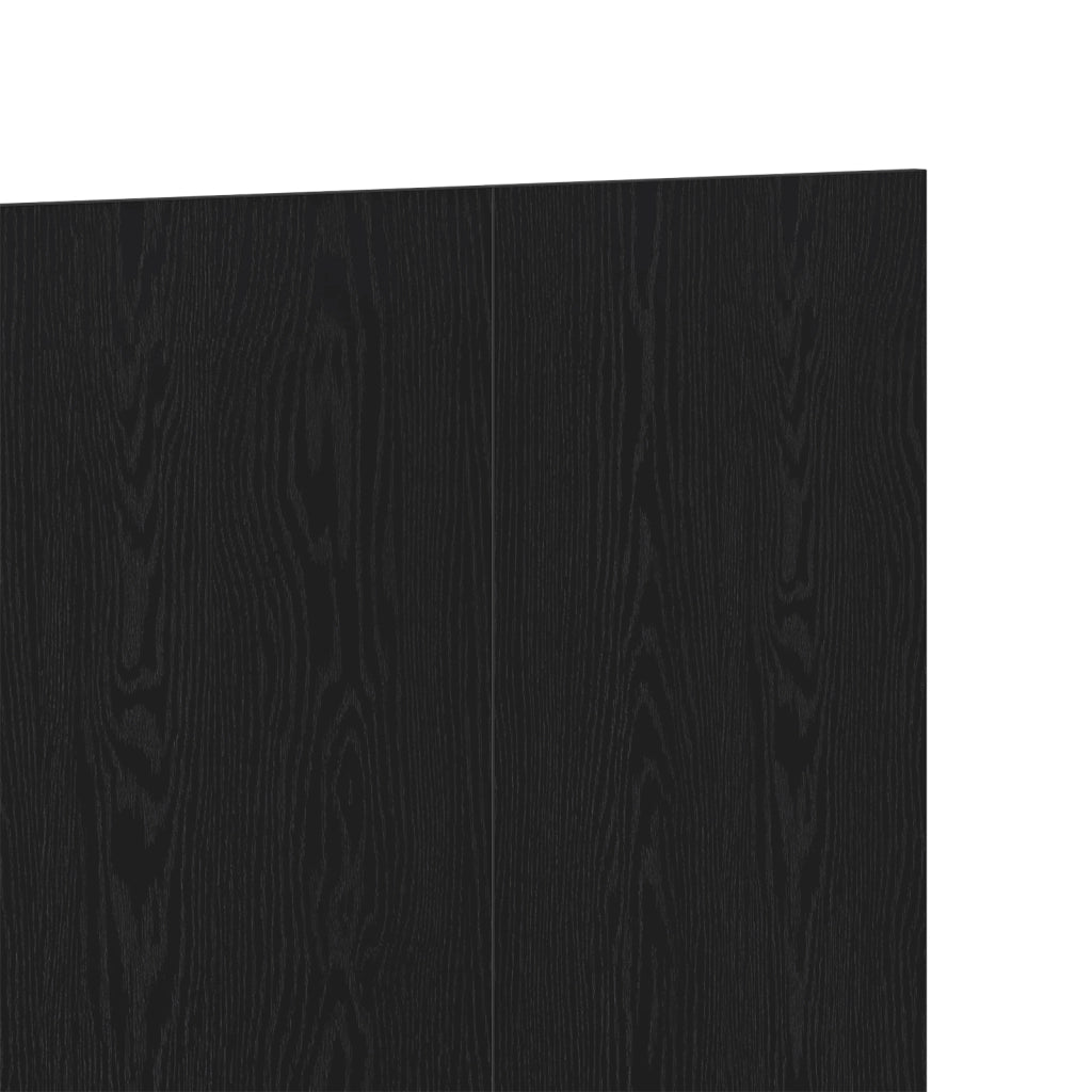 Testiera  Nero Rovere 160x1,5x80 cm in legno ingegnerizzato