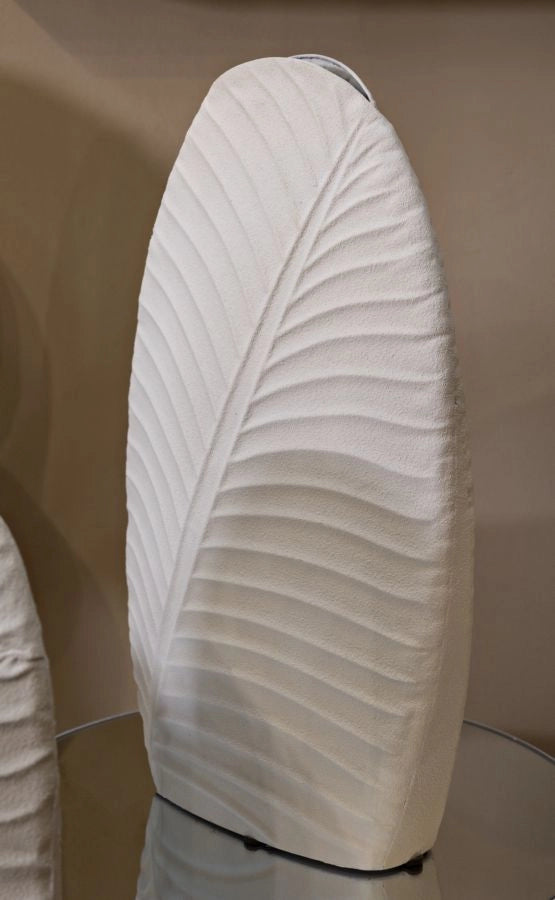 Vaso Dune Tall 31x13x53,5 cm in Ferro Crema