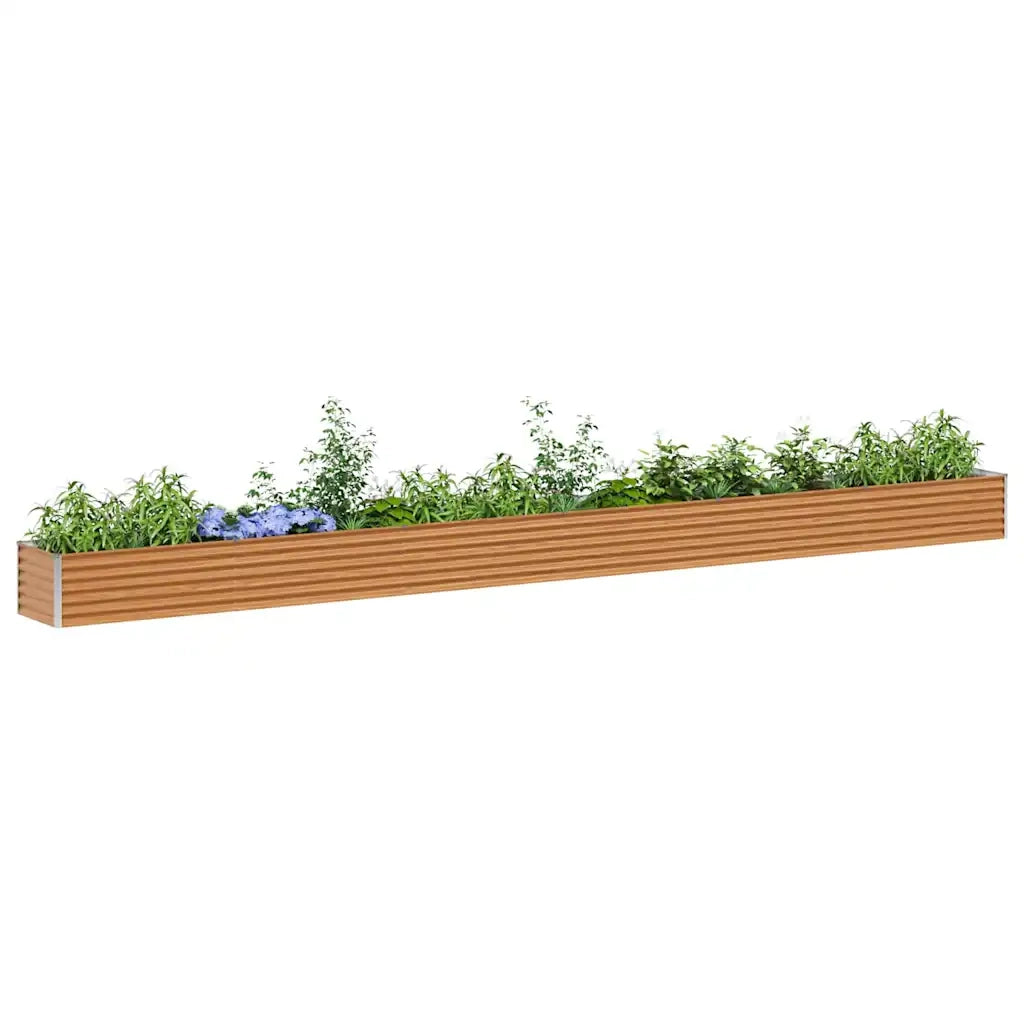 Letto rialzato da giardino 582 x 50 x 36 cm Acciaio zincato 42017348
