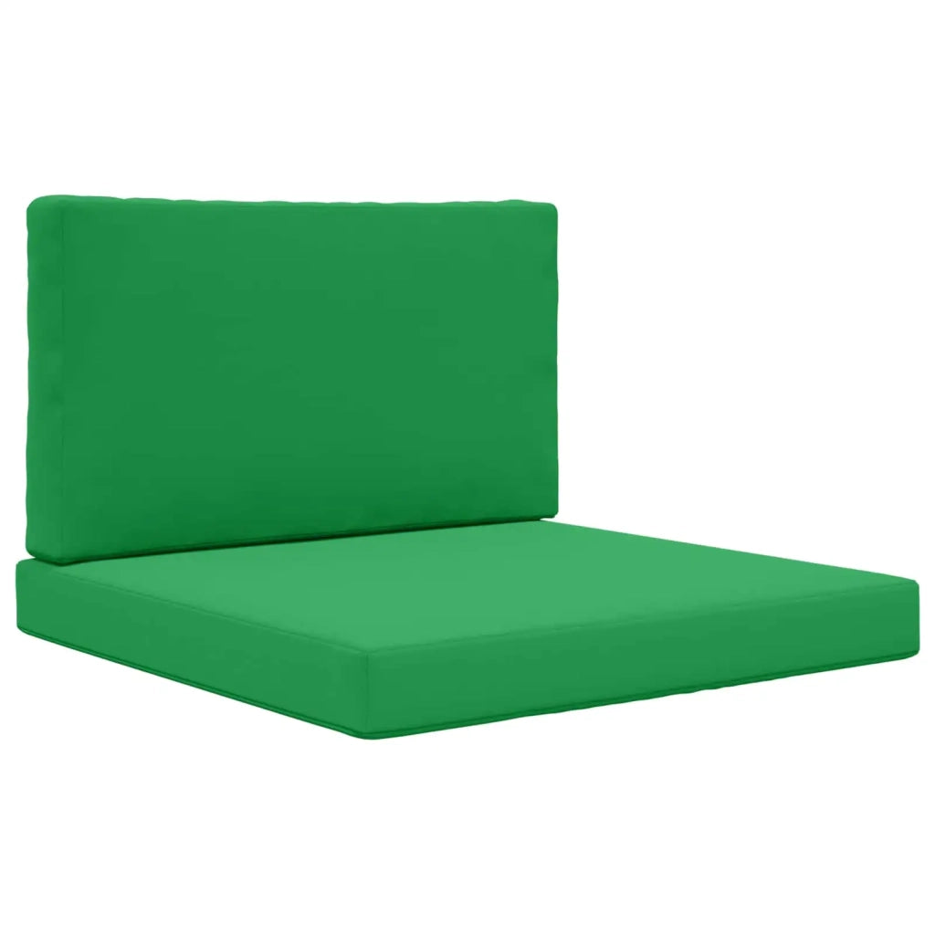 Cuscino per divano da esterno 2 pcs Verde Poliestere