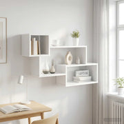 Mensola sospesa A parete Bianco 87 x 20 x 55 cm 8012092