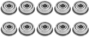 Lageri universali 10 pezzi - F624ZZ - Dimensioni 4 * 13 * 5mm - Qualità professionale - Per progetti di hobby - Materiali di alta qualità - Lageri miniatura