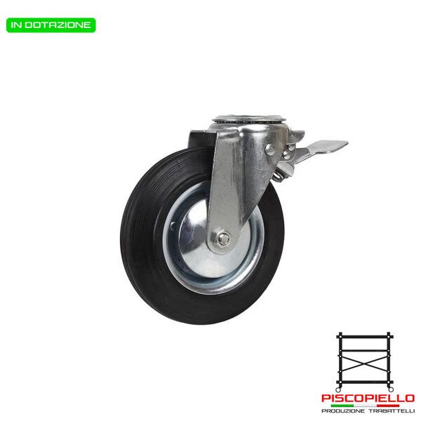 Trabattello Tris altezza di Lavoro metri 4,40