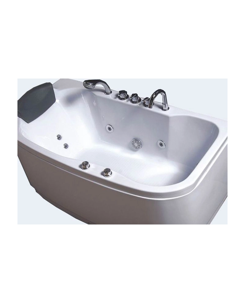 Vasca idromassaggio cromoterapia, cuscino 150x80cm Sicorage Unicrea