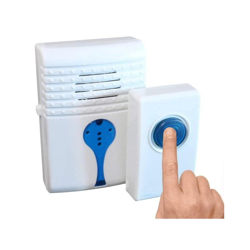 Campanello Senza Fili Alimentazione Con Pile 80 Metri Di Portata IP20 V013