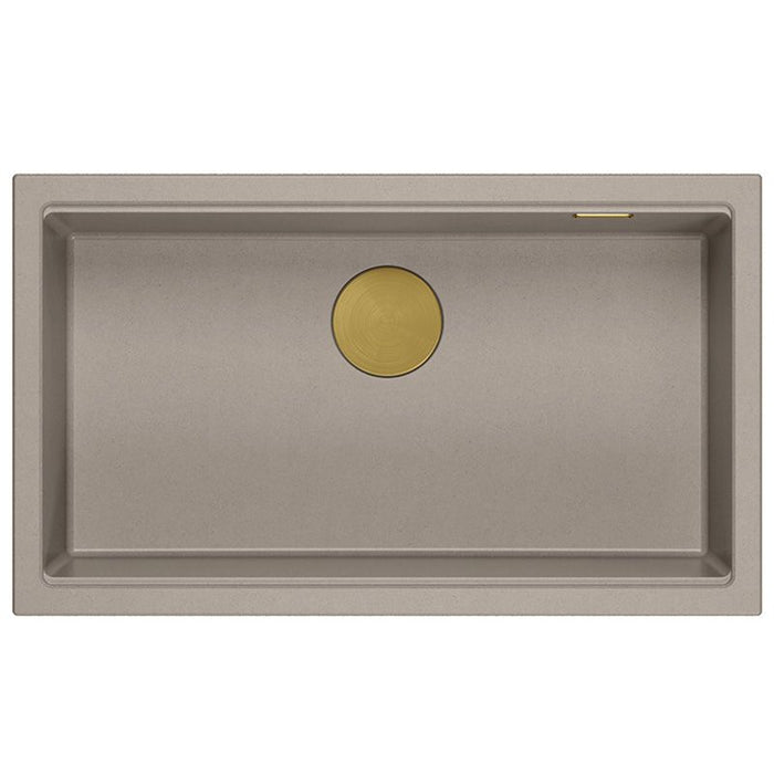 Lavello In Granito Logan 110 Beige Rame