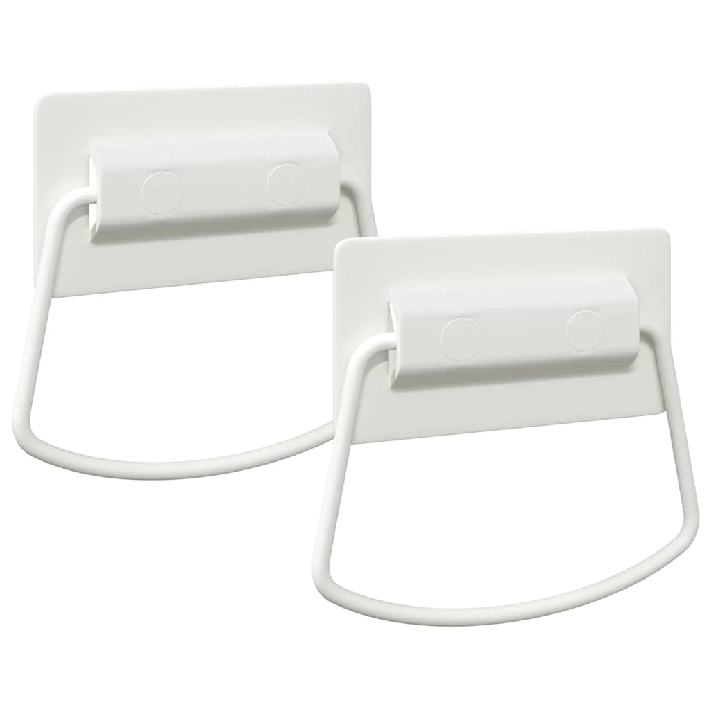 Maniglie per Armadi 2 pz Bianco 85 x 45 mm Metallo CFW9813284